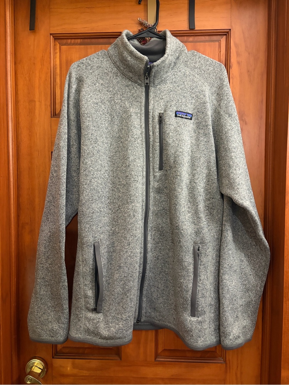 VNDS Patagonia Better Sweater Fleece Jacket Stonewash Grey Mens XL